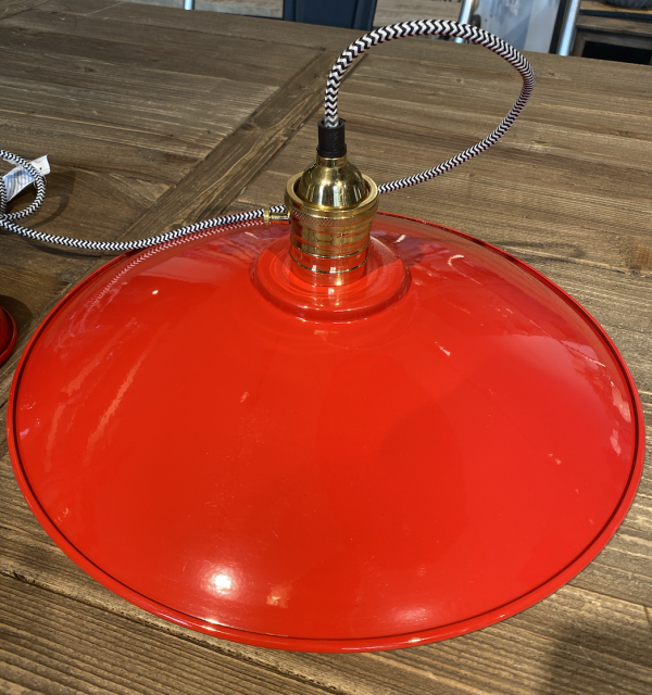 Rød Loftslampe Ø40 - Image 3