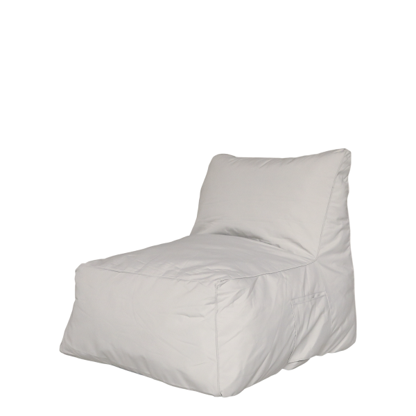 Loungestol til udendørs - beige - Image 2